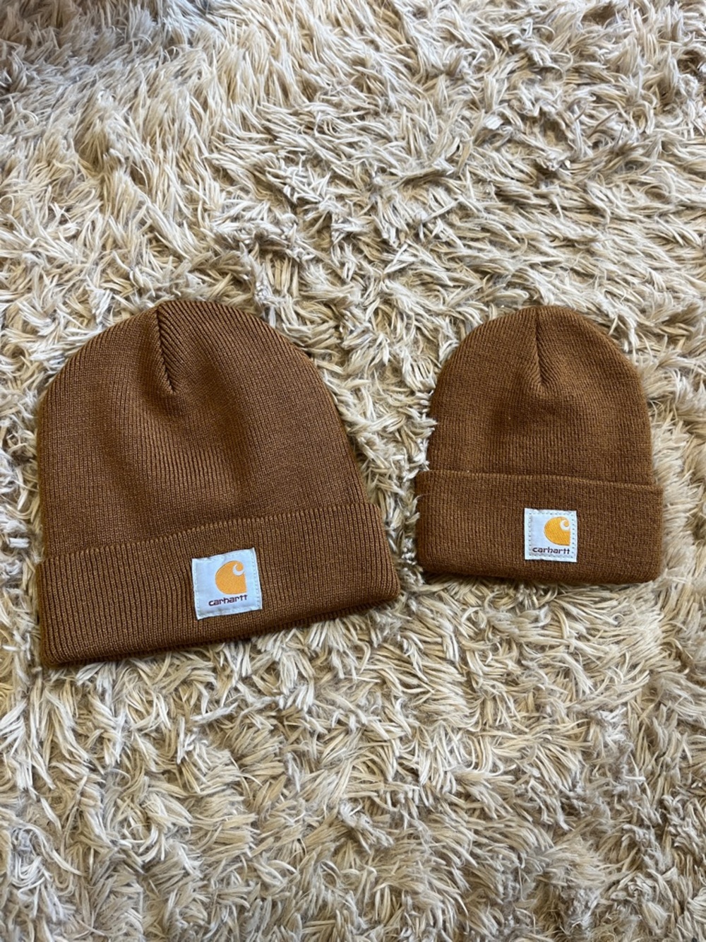 Carhartt Matching Adult and Toddler Beanies